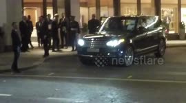 Newsflare Edit - Prince Harry departs the WellChild Awards