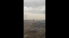 Spanish Jet F-18 crashes right after take-off
