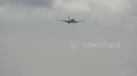 Ryanair aborts landing due to high winds in storm Ophelia!