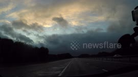 Driving Under the Eye Of Ex-Hurricane Ophelia
