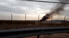 f18 accident in Torrejon de Ardoz Air Base