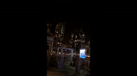 Meteorite in Dubai sky