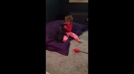 When your puppy wants more than a kiss