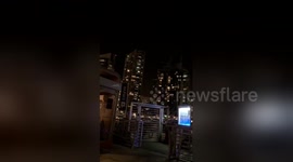 'It was huge with a burning trail': Video shows spaceship burning up over Dubai