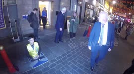 John Major leaves China Exchange in Chinatown