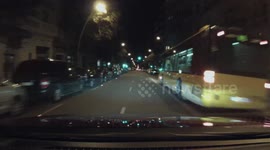 Smart runs a red light