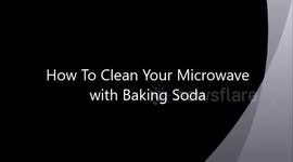 How To Clean Your Microwave with Baking Soda