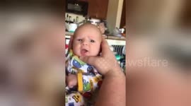 Dad turns his baby into opera singer