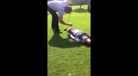 crazy golf (DO NOT TRY THIS)