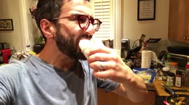 Youtuber makes insects-based tacos