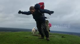 Hill top struggling with Hurricane Ophelia
