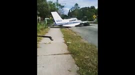 Saint Petersburg Plane Crash on the Southside
