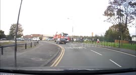 Dangerous parking in front of school gates, double yellows and pavement
