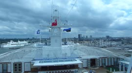 Love Boat theme departing Tallinn Estonia