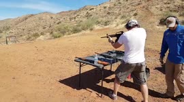 Echo trigger AR15 50 bullet clip unloaded