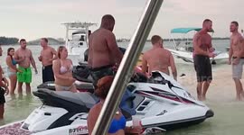 DRUNK GUYS FIGHTING ISLAND PARTY CLEARWATER FLORIDA