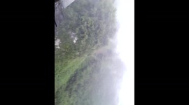 Guatemala. Semuc Champey. Pools and river from lookout. Vista de las pozas y del río desde el mirador. 2014
