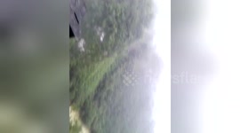 Newsflare Edit - Guatemala. Semuc Champey. Pools and river from lookout. Vista de las pozas y del río desde el mirador. 2014