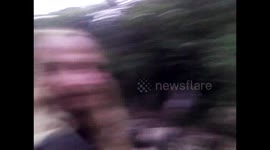 México. Santuario-Sotano de las Hua Huas. Salida de las aves. Toma 2. 2014