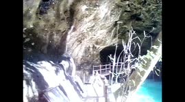 México. Valladolid. Ek Balam. Cenote X´Canché. Vistas desde el interior. 2014 Views from inside
