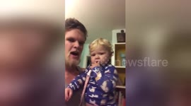 Newsflare Edit - Beatboxing with my baby!!!