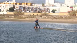 The most famous kite-surf spot in Spain