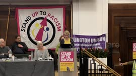 Kate Hudson - No to Nuclear War/Donald Trump not Welcome here