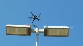 Dji mavic sacrifice for stuck chameleon drone