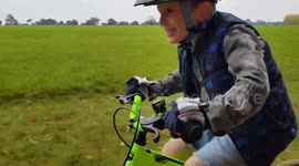 Family bike ride