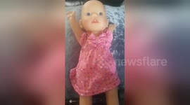 Newsflare Edit - baby born doll saying B***H
