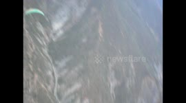 Venezuela. Mérida. Paragliding, twirling. Vuelo en parapente. Piruetas. 2014 (2)