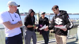 Youtuber pranks friend who went to Australia