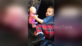 Doll appears to say 'B****' instead of 'Mama'