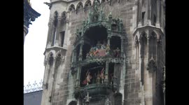 Germany. Munchen Watch tower. Clock. Alemania. Múnich. Torre del reloj. Marienplatz (1)