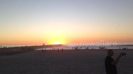 Green Flash - Best one Captured on Film ITS REAL!!!