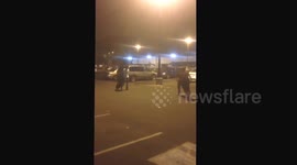 Downtown San Jose fight.