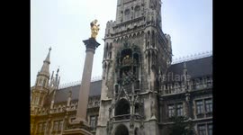 Germany. Munchen clock tower. Alemania. Múnich. Torre del reloj. Marienplatz (2)