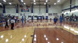 Autumn Finney's super human diving volleyball save.
