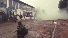 Police fire teargas to disperse Kenya protesters