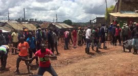 Protests in Nairobi as Kenya holds rerun of presidential election