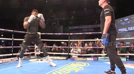 Fans welcome Anthony Joshua for open workout in Cardiff