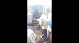 Injured woman brought to Kenya hospital amid election violence