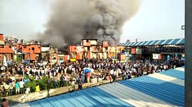 Bandra slum fire