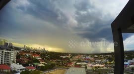 Gold Coast Australia Storm Timelapse