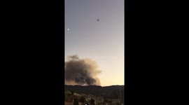 Wildomar Fire in Cleveland National Forest