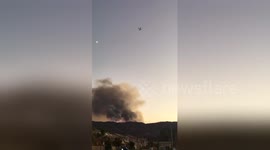 Wildomar Fire in Cleveland National Forest