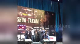 Newsflare Edit - Anthony Joshua takam weigh in
