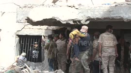 GNA Libyan forces rescuing ISIS child 2