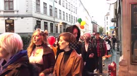 Halloween parade in Copenhagen