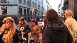 Halloween parade in Copenhagen